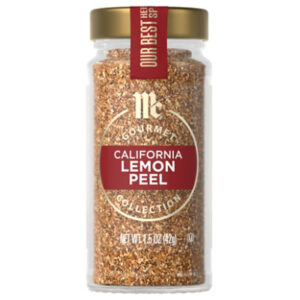 McCormick Gourmet California Lemon Peel - 1.5 Oz