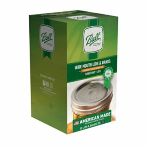 Ball Lids Wide Mouth With Domes - 12 Count