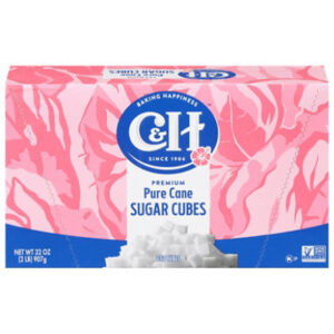 C&H Premium Pure Cane Sugar Cubes 252 Count - 2 Lb