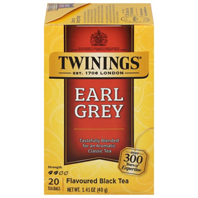 Twinings of London Black Tea Earl Grey - 20 Count
