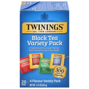 Twinings of London Black Tea Classics Variety Pack - 20 Count