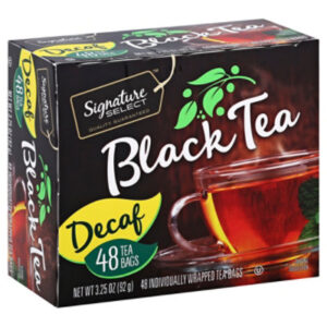 Signature SELECT Decaffeinated Black Tea - 48 Count