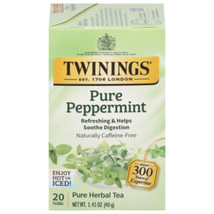 Twinings of London Herbal Tea Caffeine Free Pure Peppermint - 20 Count