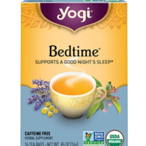 Yogi Herbal Supplement Tea Organic Bedtime 16 Count - 1.85 Oz