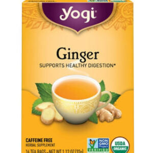 Yogi Herbal Supplement Tea Ginger 16 Count - 1.12 Oz