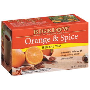 Bigelow Herbal Tea Caffeine Free Orange & Spice - 20 Count