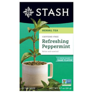 Stash Herbal Tea Caffeine Free Peppermint - 20 Count