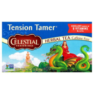 Celestial Seasonings Herbal Tea Bags Caffeine Free Tension Tamer 20 Count - 1.5 Oz
