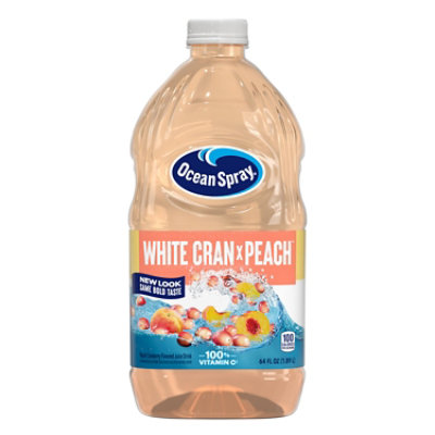 Ocean Spray White Cranberry & Peach Juice - 64 Fl. Oz.