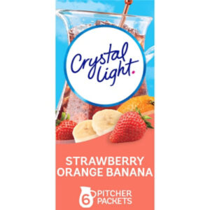 Crystal Light Strawberry Orange Banana Artificially Flavored Powdered Drink Mix - 6 Count
