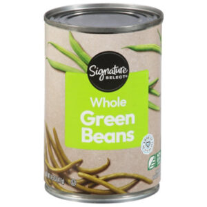 Signature SELECT Beans Green Whole Can - 14.5 Oz