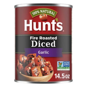Hunt's Fire Roasted Diced Tomatoes With Garlic - 14.5 Oz
