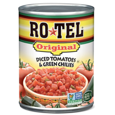 RO-TEL Original Diced Tomatoes And Green Chilies - 10 Oz