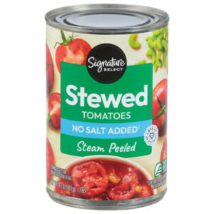Signature SELECT Sliced Stewed No Salt Added Tomatoes - 14.5 Oz