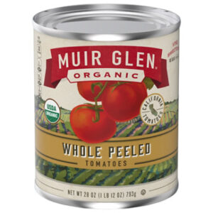 Muir Glen Tomatoes Organic Peeled Whole - 28 Oz