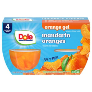 Dole Mandarins in Orange Gel Cups - 4-4.3 Oz