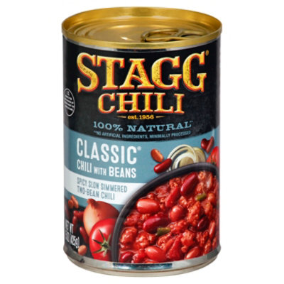 Stagg Chili With Beans Classic - 15 Oz