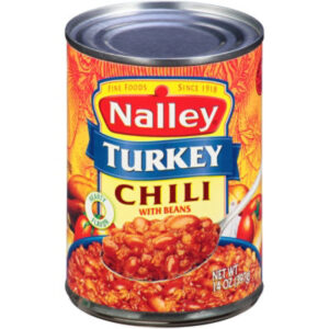 Nalley Turkey Chili With Beans - 14 Oz