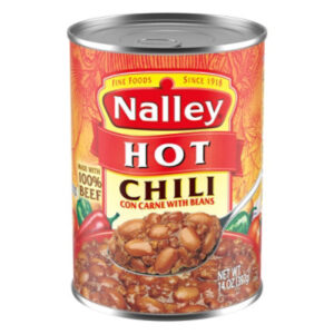Nalley Hot Chili Con Carne With Beans - 14 Oz