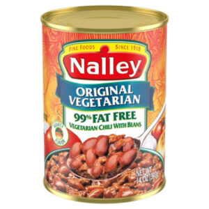 Nalley 99% Fat Free Original Vegetarian Chili With Beans - 14 Oz