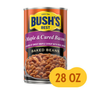 Bush's Maple And Cured Bacon Baked Beans - 28 Oz