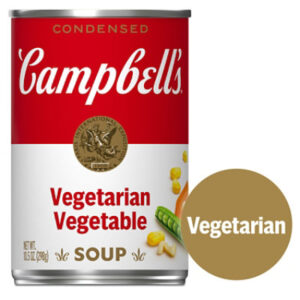 Campbell's Condensed Vegetarian Vegetable Soup - 10.5 Oz