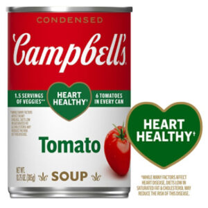 Campbell's Condensed Heart Healthy Tomato Soup - 10.75 Oz