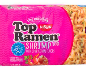 Nissin Top Ramen Ramen Noodle Soup Shrimp Flavor - 6-3 Oz