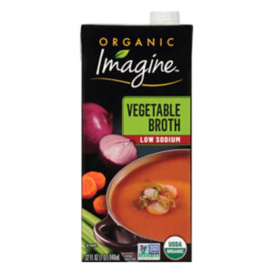 Imagine Natural Creations Organic Broth Vegetable Low Sodium - 32 Fl. Oz.