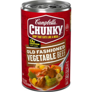 Campbell's Chunky Old Fashioned Vegetable Beef Soup - 18.8 Oz