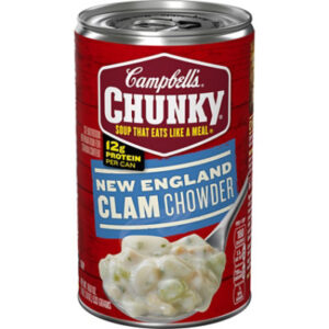 Campbell's Chunky New England Clam Chowder - 18.8 Oz