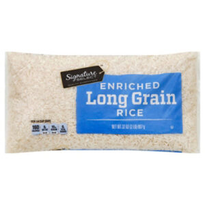 Signature SELECT Enriched Long Grain Rice - 32 Oz