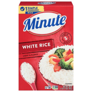 Minute White Rice Instant In Box - 28 Oz