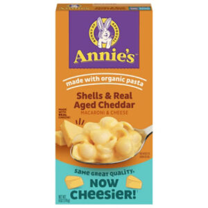 Annie's Homegrown Macaroni & Cheese Shells & Real Aged Cheddar Box - 6 Oz
