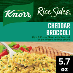 Knorr Cheddar Broccoli Long Grain Rice & Vermicelli Pasta Blend Rice Sides - 5.7 Oz