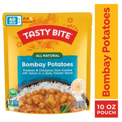 Tasty Bite Bombay Potatoes Spiced Potato Curry - 10 Oz