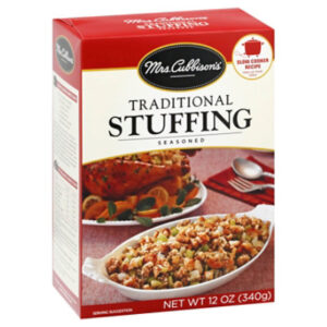 Mrs. Cubbisons Stuffing Seasoned Traditional Box - 12 Oz
