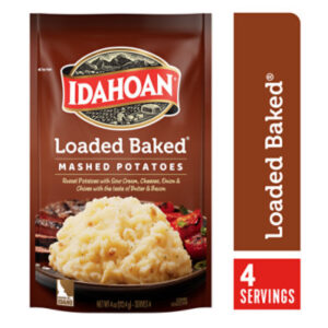 Idahoan Loaded Baked Mashed Potatoes Pouch - 4 Oz