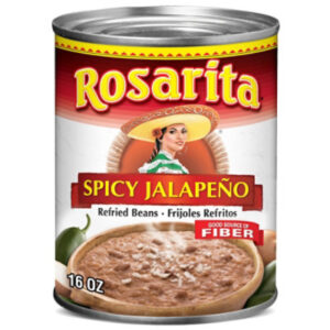 Rosarita Spicy Jalapeno Refried Beans - 16 Oz