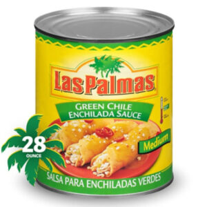 Las Palmas Sauce Enchilada Green Chile Medium Can - 28 Oz