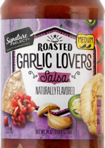 Signature SELECT Garlic Lovers Medium Salsa Jar - 24 Oz