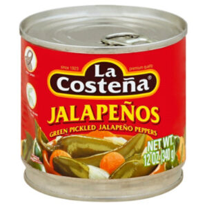 La Costena Jalapenos Can - 12 Oz
