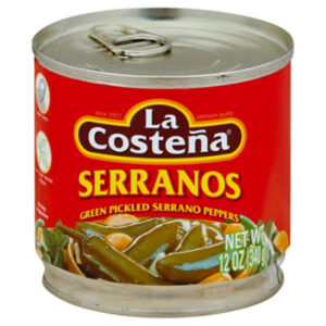 La Costena Serranos Can - 12 Oz
