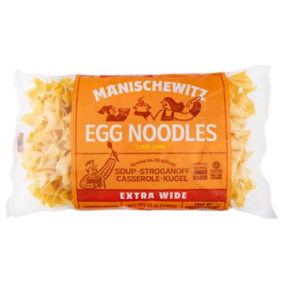 Manischewitz Extra Wide Egg Noodles - 12 Oz