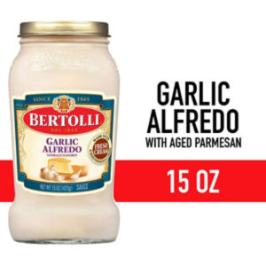 Bertolli Garlic Alfredo Sauce with Aged Parmesan Cheese - 15 Oz