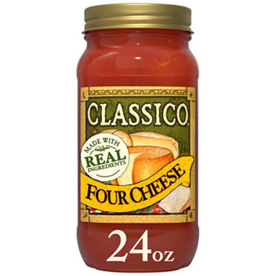 Classico Four Cheese Pasta Sauce - 24 Oz