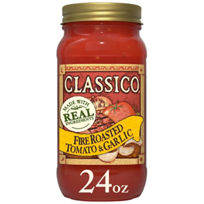 Classico Fire Roasted Tomato & Garlic Pasta Sauce - 24 Oz