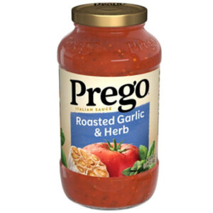 Prego Roasted Garlic & Herb Pasta Sauce - 24 Oz