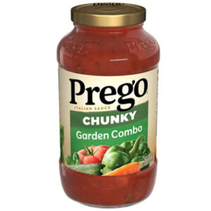 Prego Chunky Garden Combo Pasta Sauce - 23.75 Oz