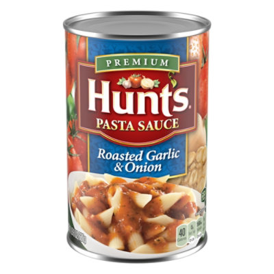 Hunt's Pasta Sauce with Roasted Garlic & Onion - 24 Oz